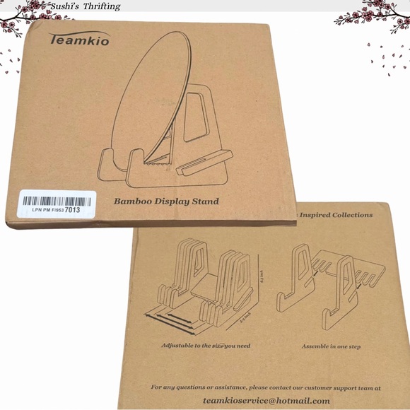 Bamboo Display Stand - Picture 3 of 9